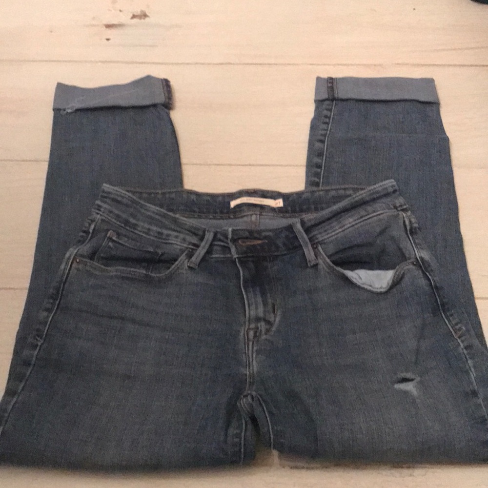 Levi Mid Rose Skinny